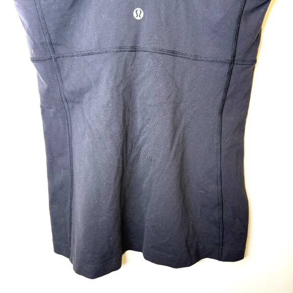 LULULEMON Scoop Neck Tank Striped T Strap Mesh 12 - Picture 7 of 8